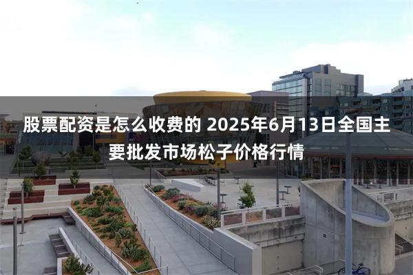 股票配资是怎么收费的 2025年6月13日全国主要批发市场松子价格行情