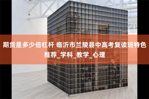期货是多少倍杠杆 临沂市兰陵县中高考复读班特色推荐_学科_教学_心理